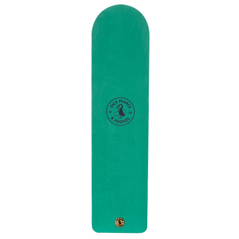 Dick Pearce and Friends Surfrider Painted Belly Board Summer Mint