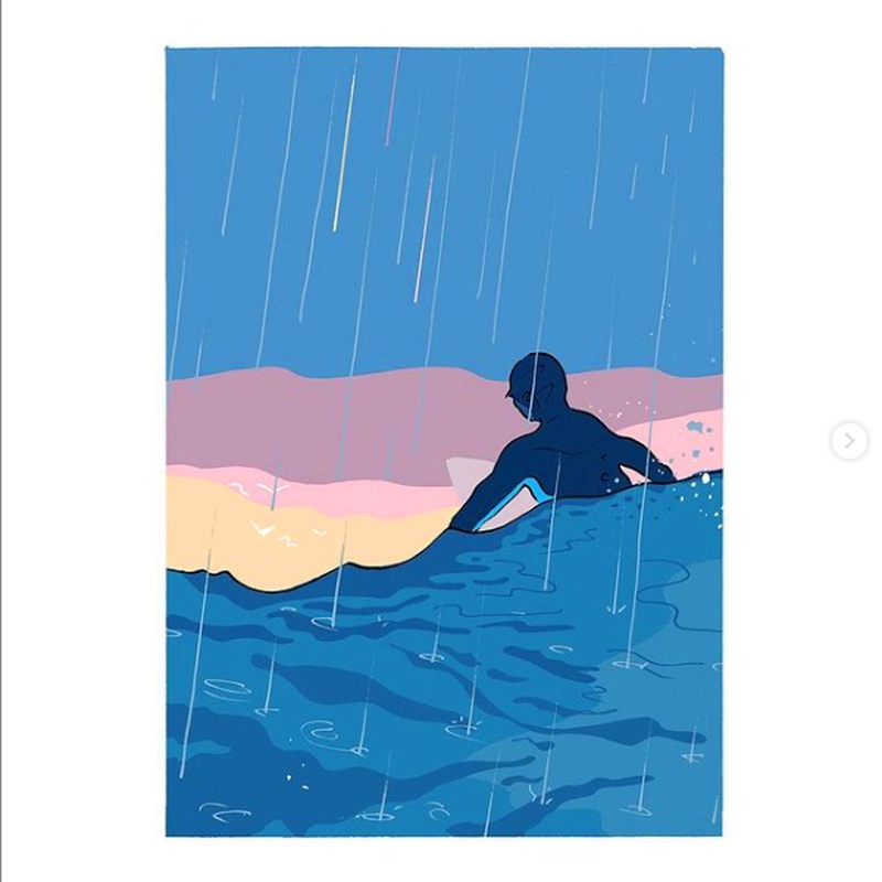 Inkpen Cards - Rain