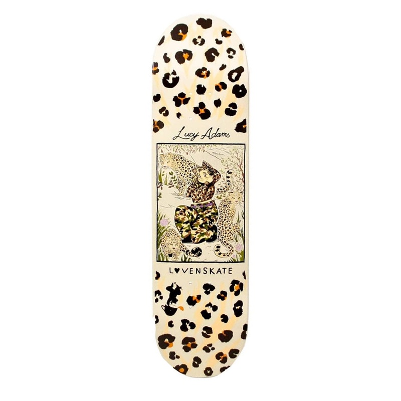 Lovenskate Master of Camoflage Lucy Adams - 8" Skate Deck