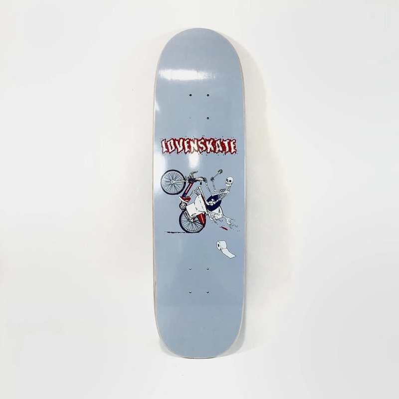 Lovenskate On Your Bike Boris 9" Football Shape Skate Deck