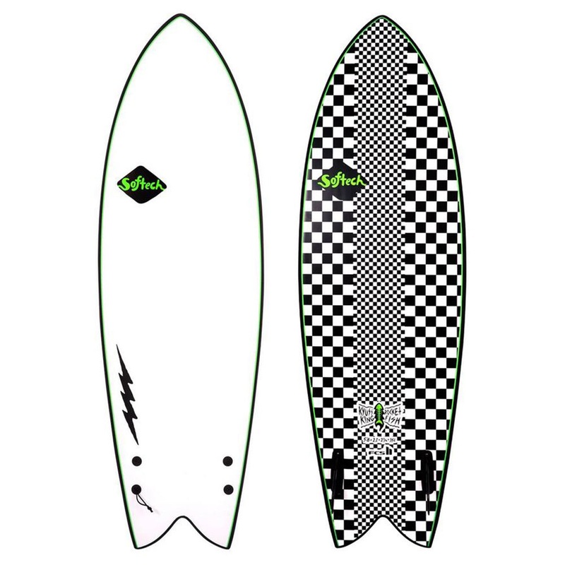 Softech Kyuss Fish 5'8 Checkered Surfboard