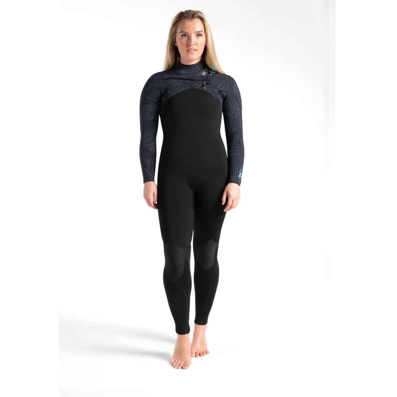 C-Skins Womens ReWired 5/4mm CZ Winter Wetsuit -Raven Black/Black