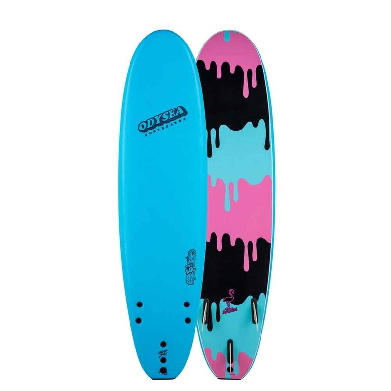 ODYSEA Log 7' Pro Tyler Stanaland Soft Surfboard Cool Blue