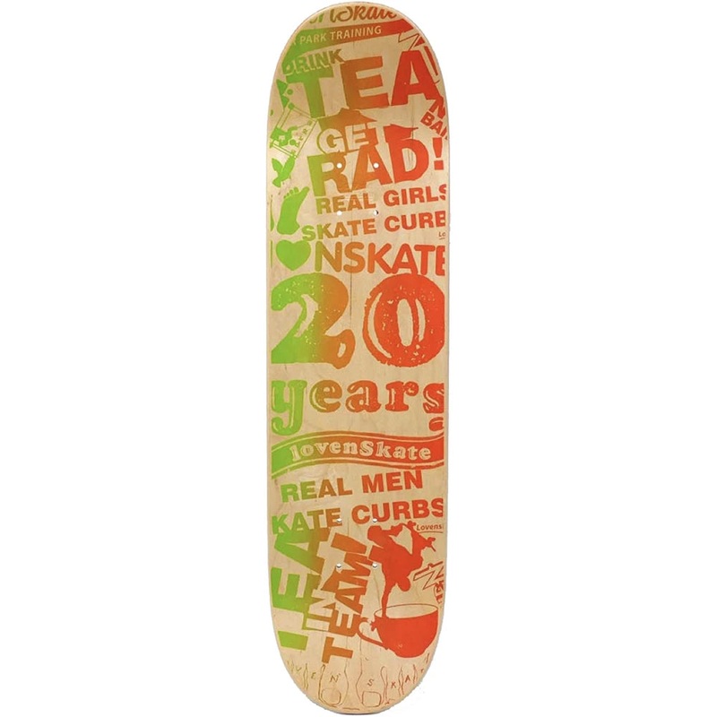 Lovenskate 8.25" 20th Anniversary Deck