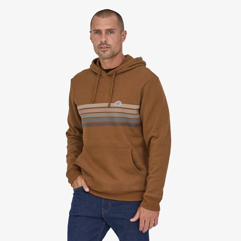 Patagonia Line Logo Ridge Stripe Uprisal Hoody