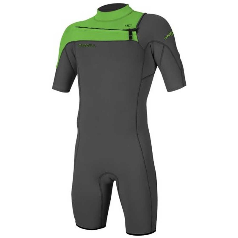 O'Neill Hammer 2mm CZ Shortie Wetsuit  - Graphite/Graphite/Dayglo