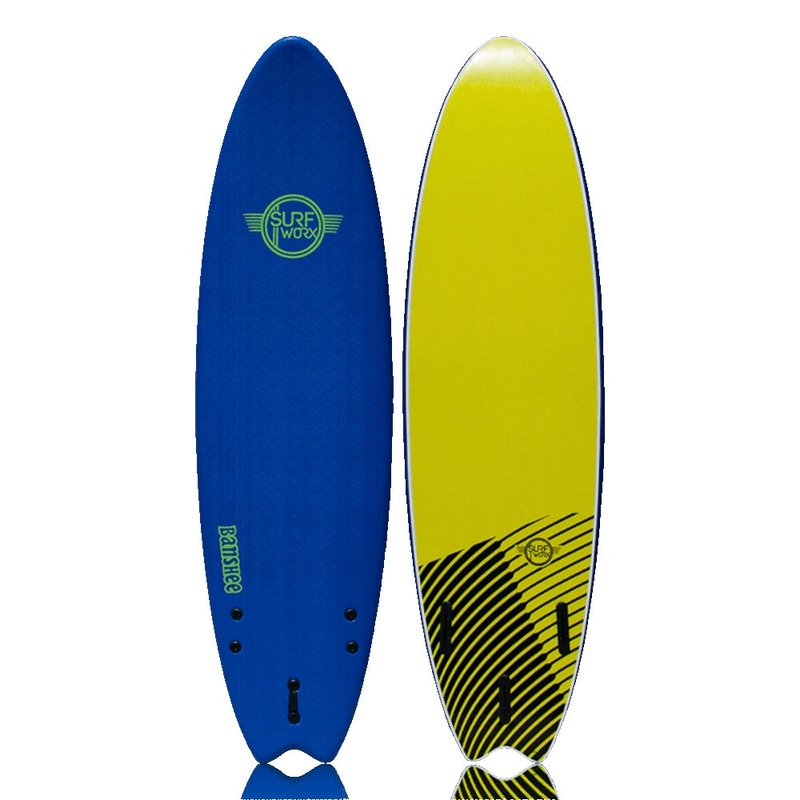 Surfworx Banshee Hybrid 7' Foam Surfboard