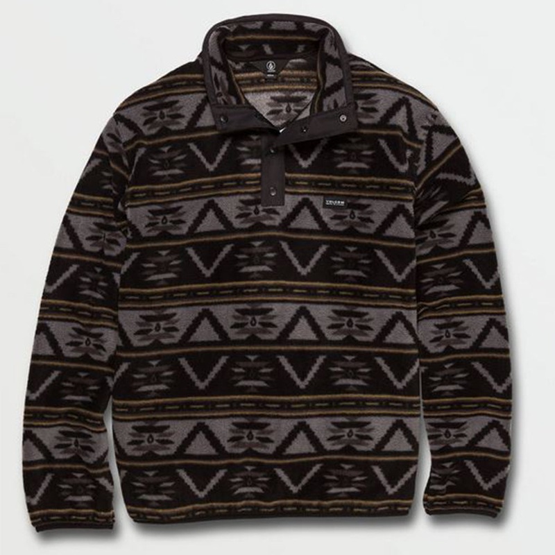 Volcom Switch Case Mock Neck Zip Fleece