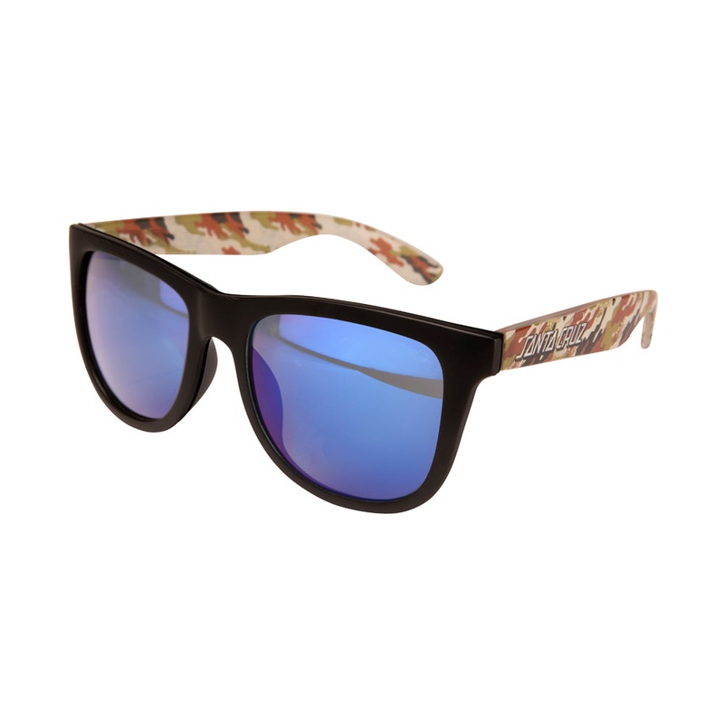 Santa Cruz Slasher Camo Sunglasses  - Black