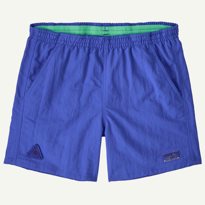 Patagonia Womens Baggies Shorts 5 - Eddy Blue