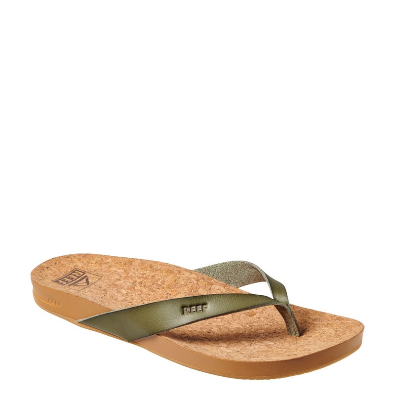 Reef Ladies Cushion Court Flip Flops  - Sage
