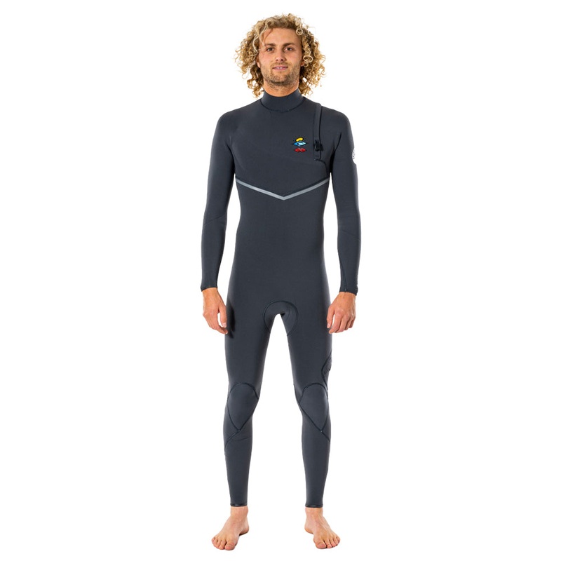 Rip Curl E-Bomb 3/2mm Zip Free Searchers Wetsuit  - Charcoal