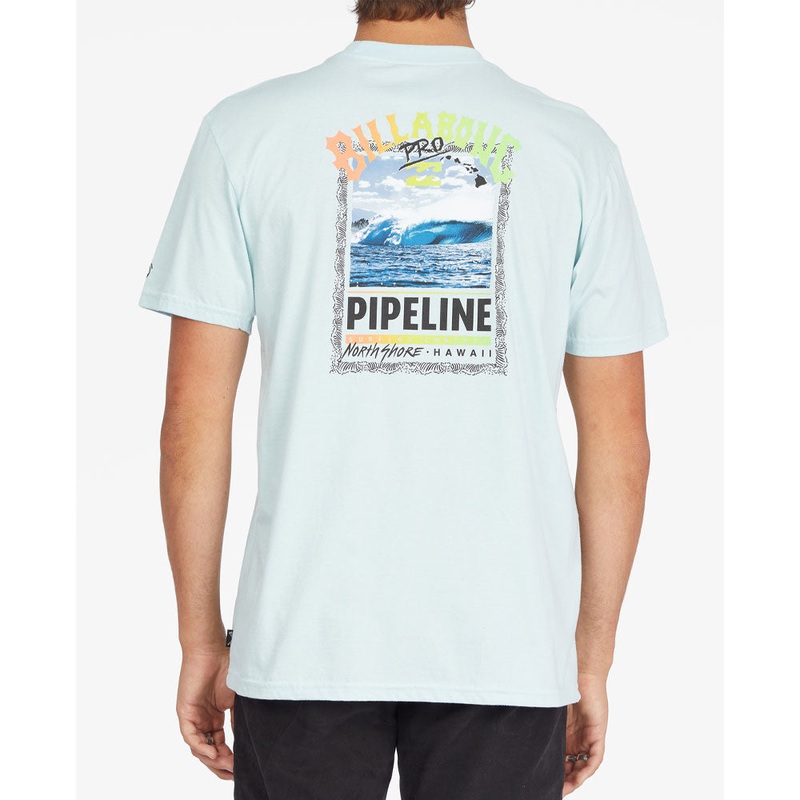 Billabong Pipeline Poster Short Sleeve T-Shirt