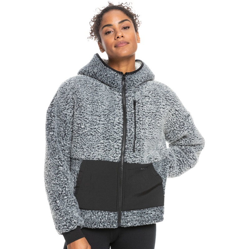Roxy Storm Dance Zip Up Teddy Fleece