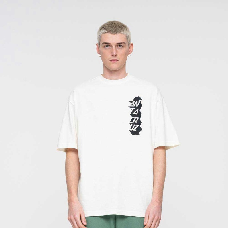 Santa Cruz Stacked Strip Reverse T-Shirt