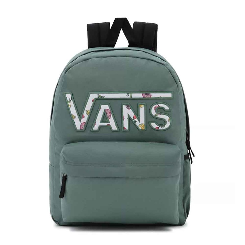 Vans Womens Realm Flying V Backpack  - Flying V Duck Green