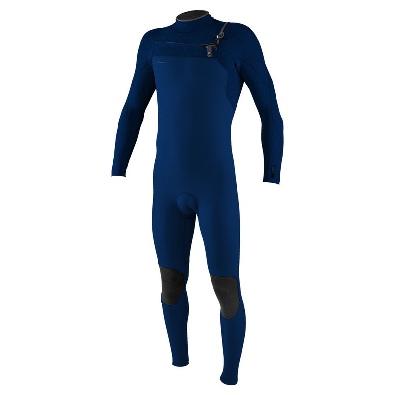 O'Neill Hyperfreak 5/4+mm Chest Zip Winter Wetsuit  - Navy/Navy