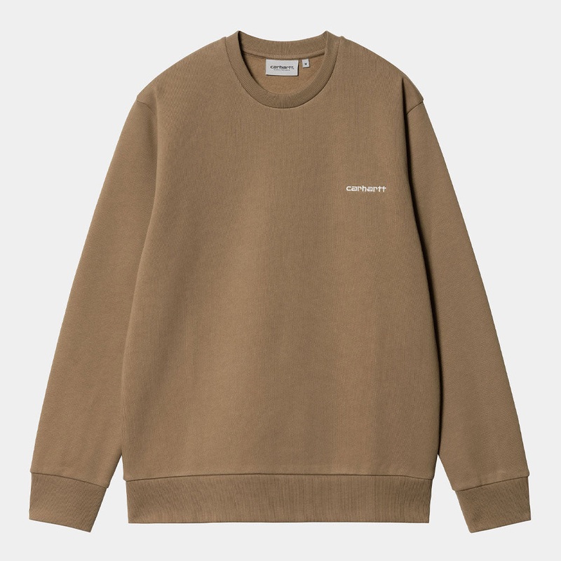 Carhartt Script Embroidery Crew Sweatshirt