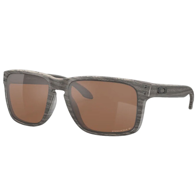 Oakley Holbrook Sunglasses - Woodgrain Frame With Prizm Daily Polarised Lens