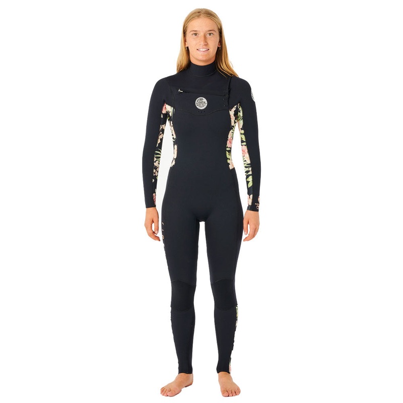 Rip Curl Womens Dawn Patrol 3/2mm CZ Summer Wetsuit -Black/Black