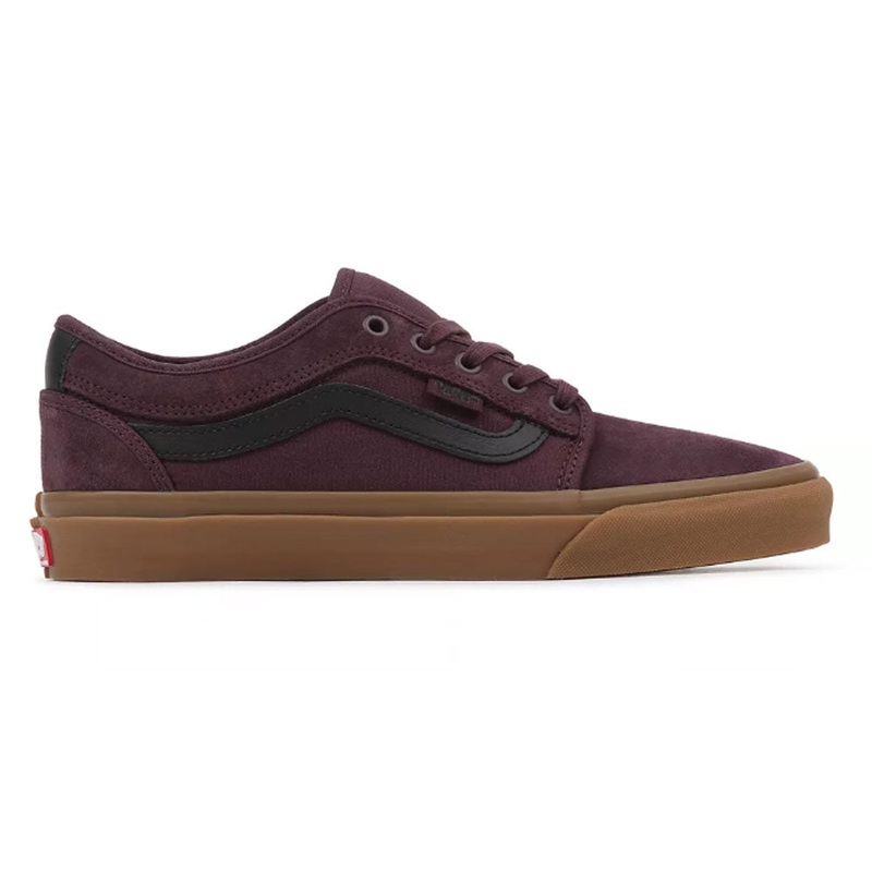Vans Chukka Low Sidestripe Trainers  - Port/Gum