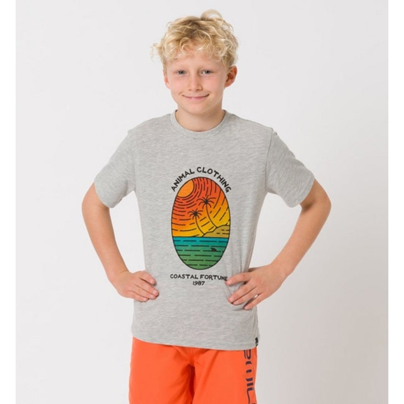 Animal Boys Riser Short Sleeved T Shirt