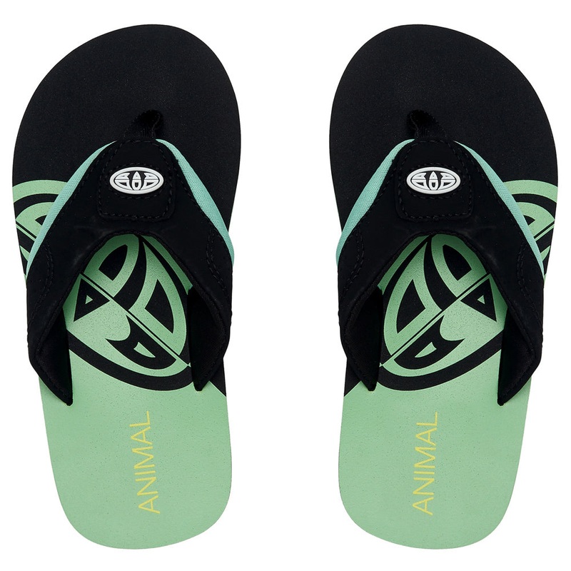 Animal Jekyl Slice Boys Flip Flops