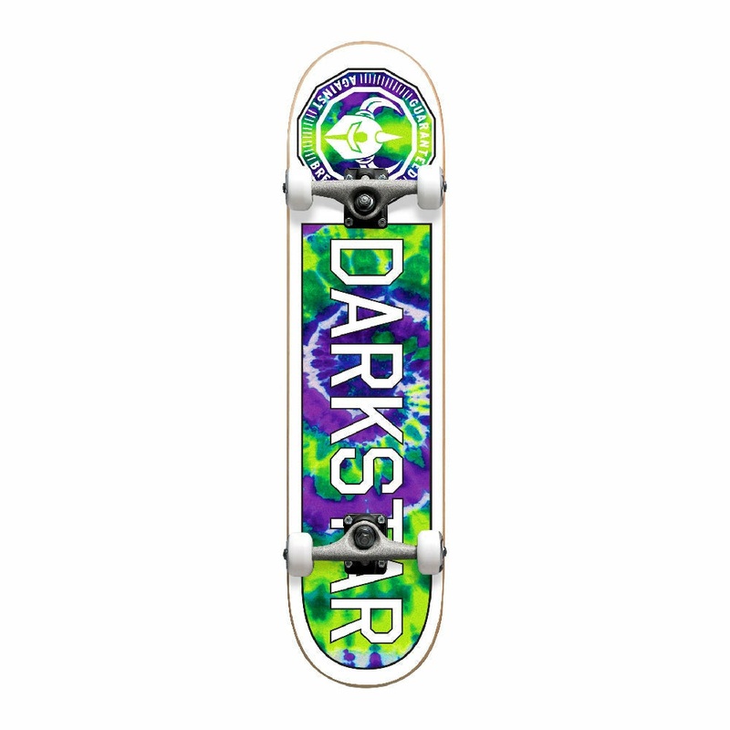 Darkstar - Skateboard - Complete - Timeworks - Green Tie Dye (Size 8,25)