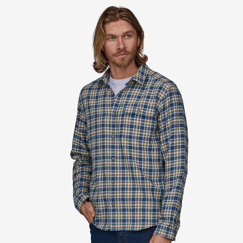 Patagonia Cotton in Conversion LW Fjord Flannel Shirt