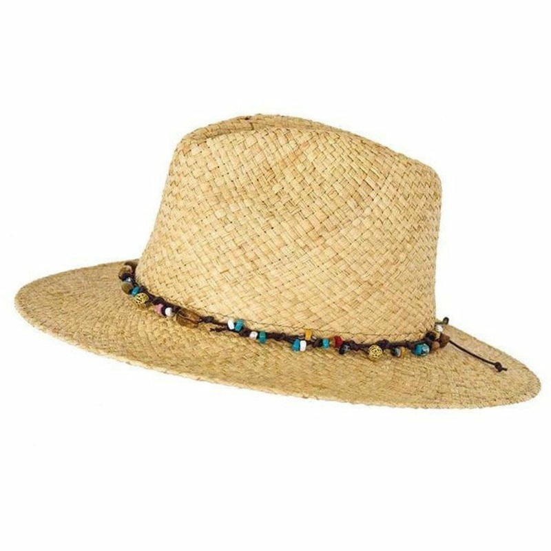 Ocean and Earth - Hat Ladies Breeze Rafia Cane Hat