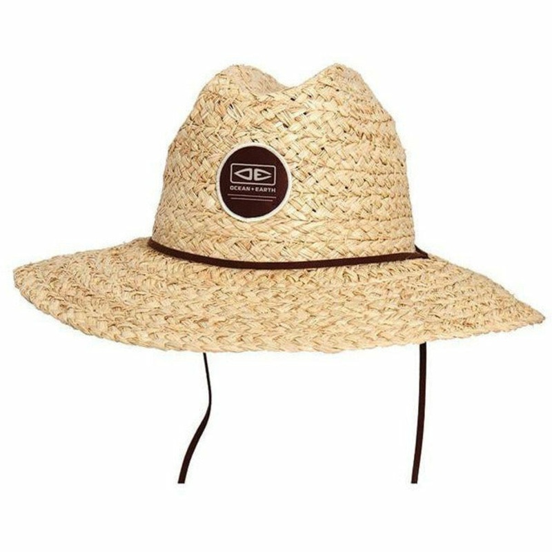 Ocean and Earth - Hat Woody Raffia Cane Hat