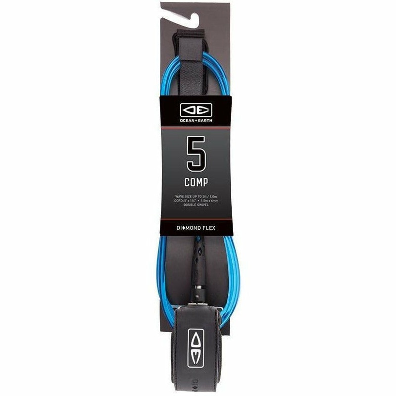 Ocean and Earth - Leash 5' 6mm Regular Comp