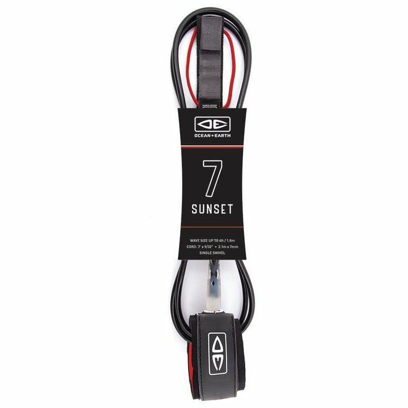 Ocean and Earth - Leash 7' Moulded Sunset