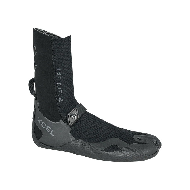 XCEL Infiniti Split Toe 3mm Black