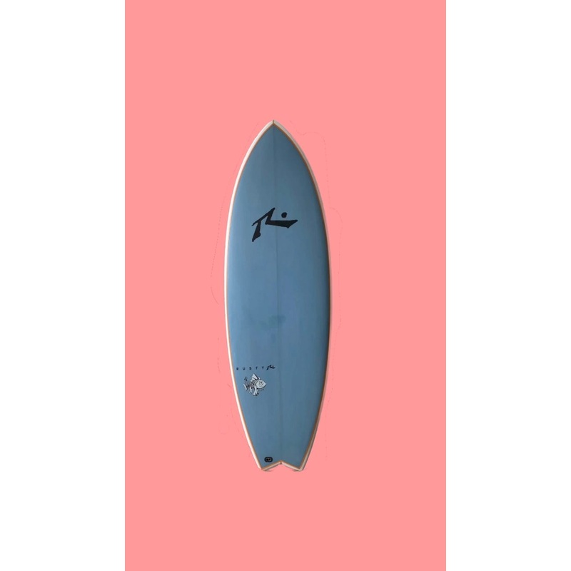 Rusty 421 Fish 5'2 x 20 x 2.22 @ 26.3lt with Quad Futures - Surfboard