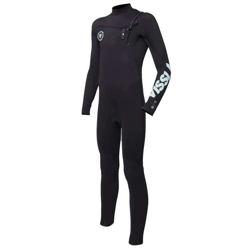 Youth Wetsuit Vissla Boys 7 Seas 3-2 Full Chest Zip Wetsuit