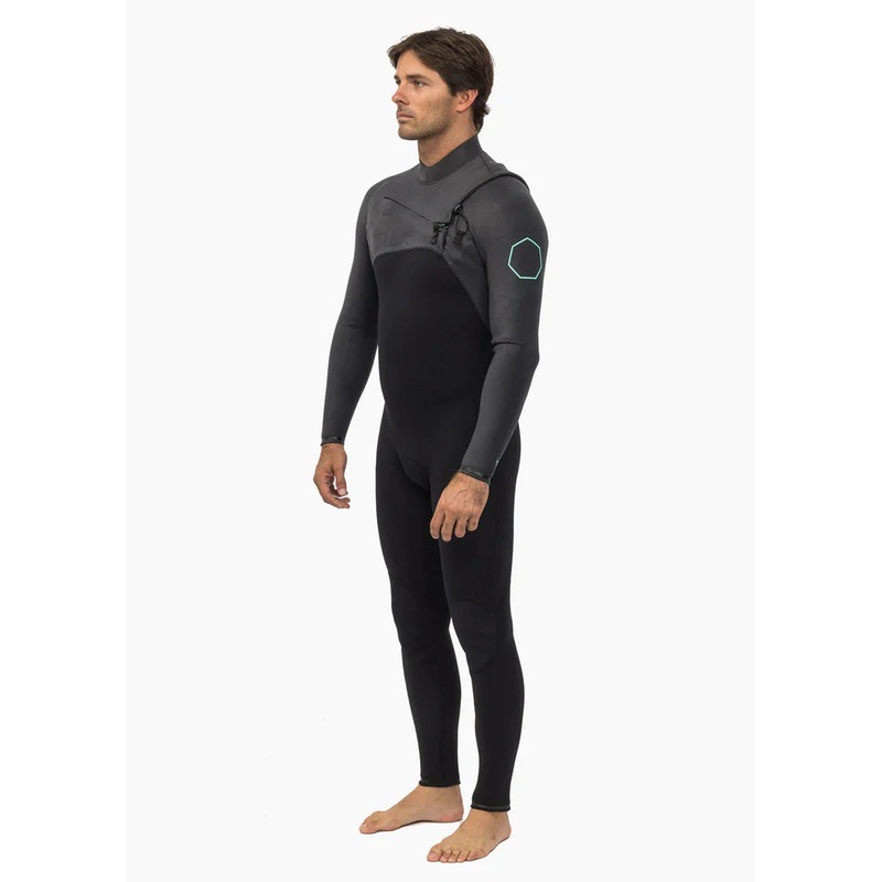 High Seas II 4-3 Full Chest Zip Wetsuit