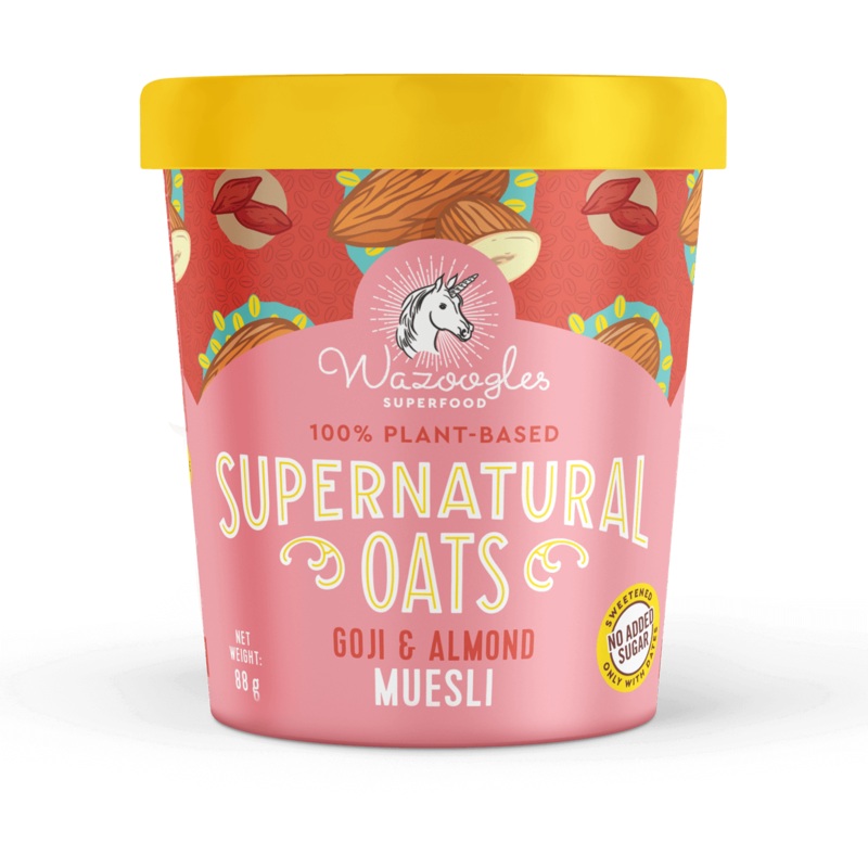 Wazoogles - Supernatural Oats - Goji & Almond Muesli