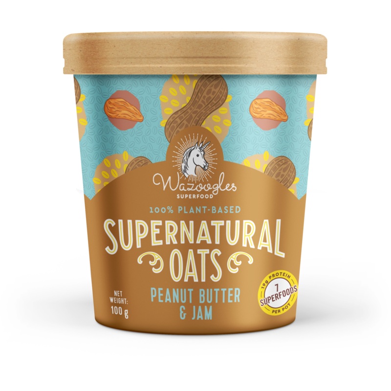Wazoogles - Supernatural Oats - Peanut Butter & Jam