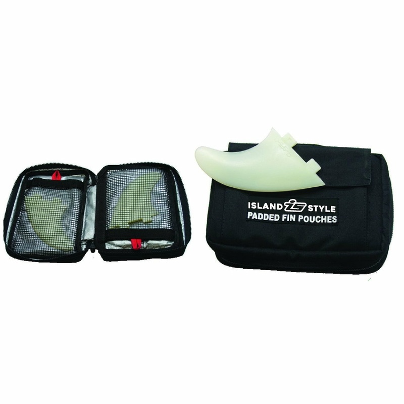 Island Style - Surfers Fins/Tool Kit Bag  (Holds 4 Sets Of Fins & Key Ratchet/Wax/Sun Block) New