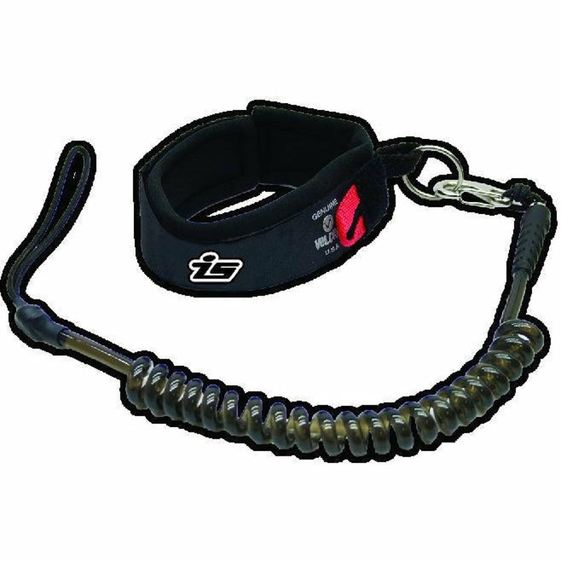 Island Style - 8mm Surf Ski Calf Leash with emergency s/s quick release buckle