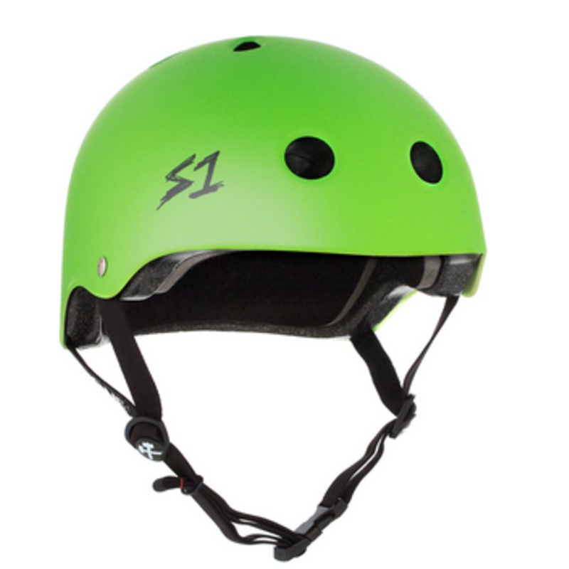 S1 Lifer Helmet Bright Green Matte