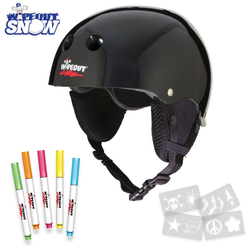 Wipeout Dry Erase Snow Helmet