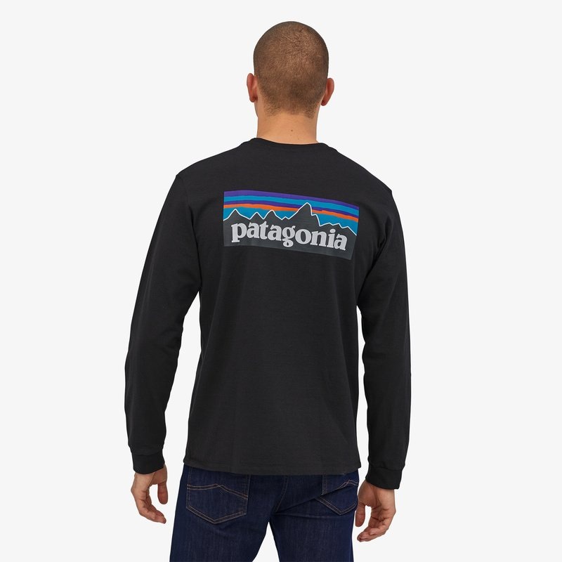 PATAGONIA LS P-6 LOGO RESPONSIBLE LONG SLEEVE TEE 38518