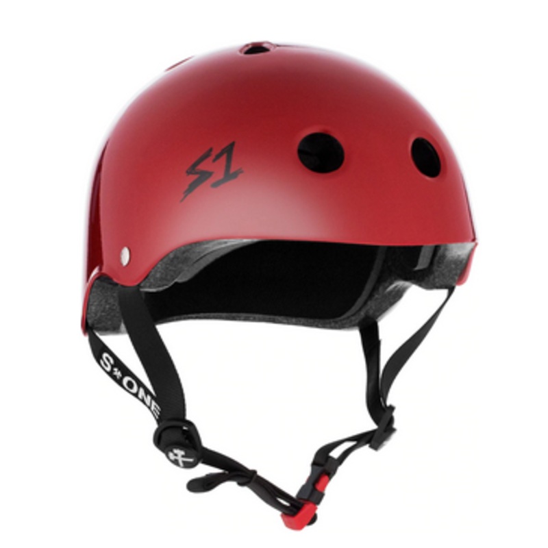 S1 Mini Lifer Helmet Blood Red