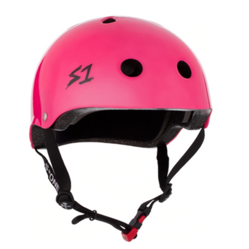 S1 Mini Lifer Helmet Hot Pink Gloss
