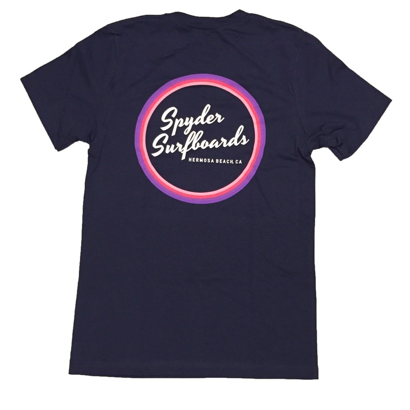 SPYDER SURFBOARDS RAINBOW ROUND SS WOMEN'S T-SHIRT JARLTJRAINBOW