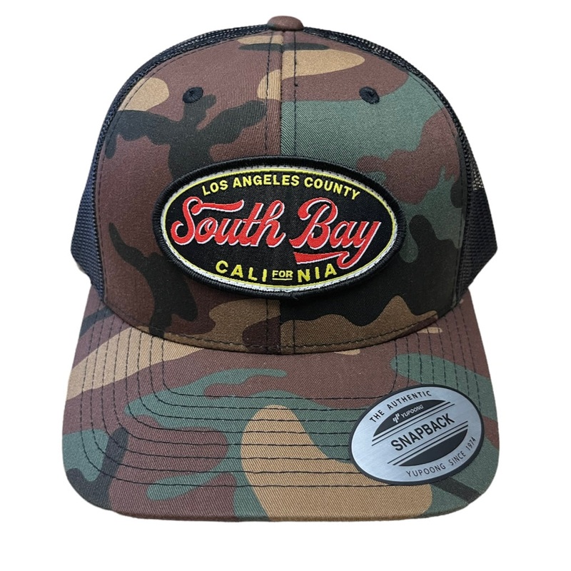 SPYDER SURFBOARDS SOUTH BAY RETRO DARK TRUCKER HAT ACRSCSBDRKT