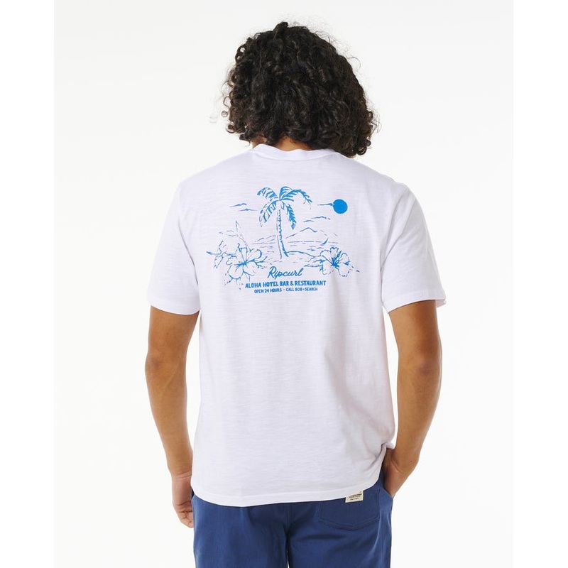 RIP CURL ALOHA HOTEL TEE 0GSMTE
