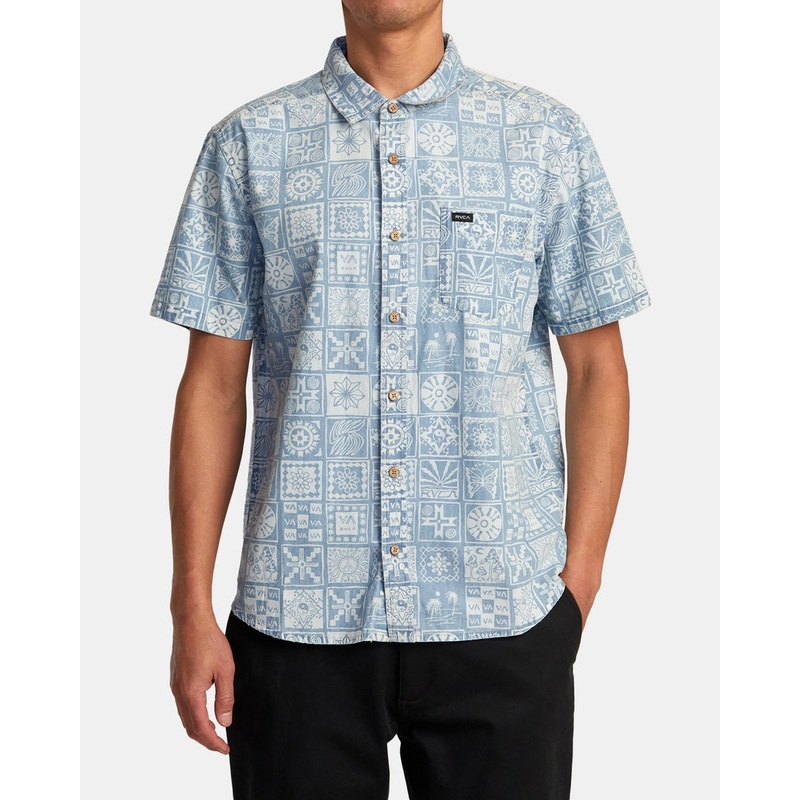RVCA FRAME CHAMBRAY AVYWT00507